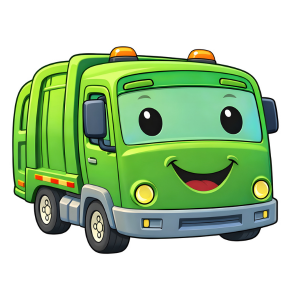 Dumpy The Garbage Truck By Roggie Clark